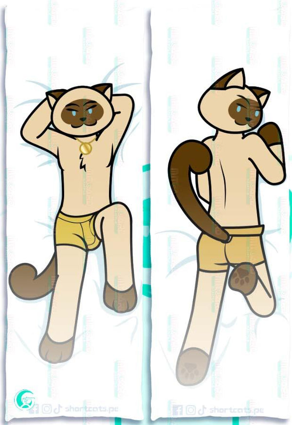 Male cat Body pillow case EJOY ARTS